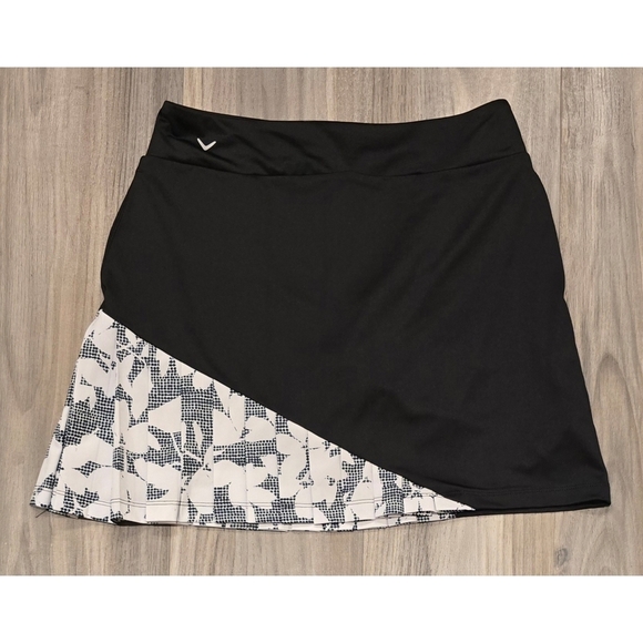 Callaway Women's Swing Tech Opti-Dri Textured Abstract Floral Golf Skirt - Picture 1 of 8